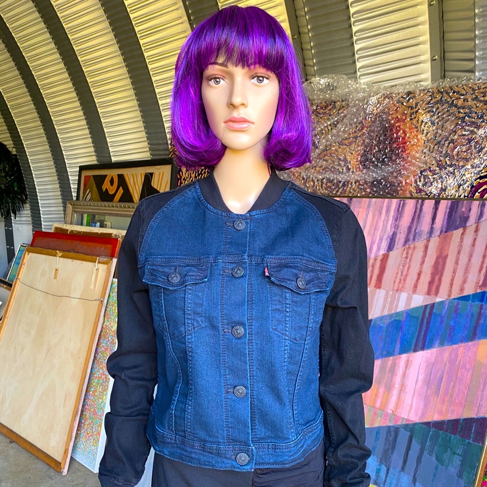 Japanese Levi Strauss Two Tone Denim Jean Jacket